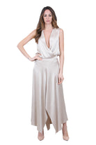 ALYSI Gonna asimmetrica in satin Gonne Petalo 116023-P6221 PTL 