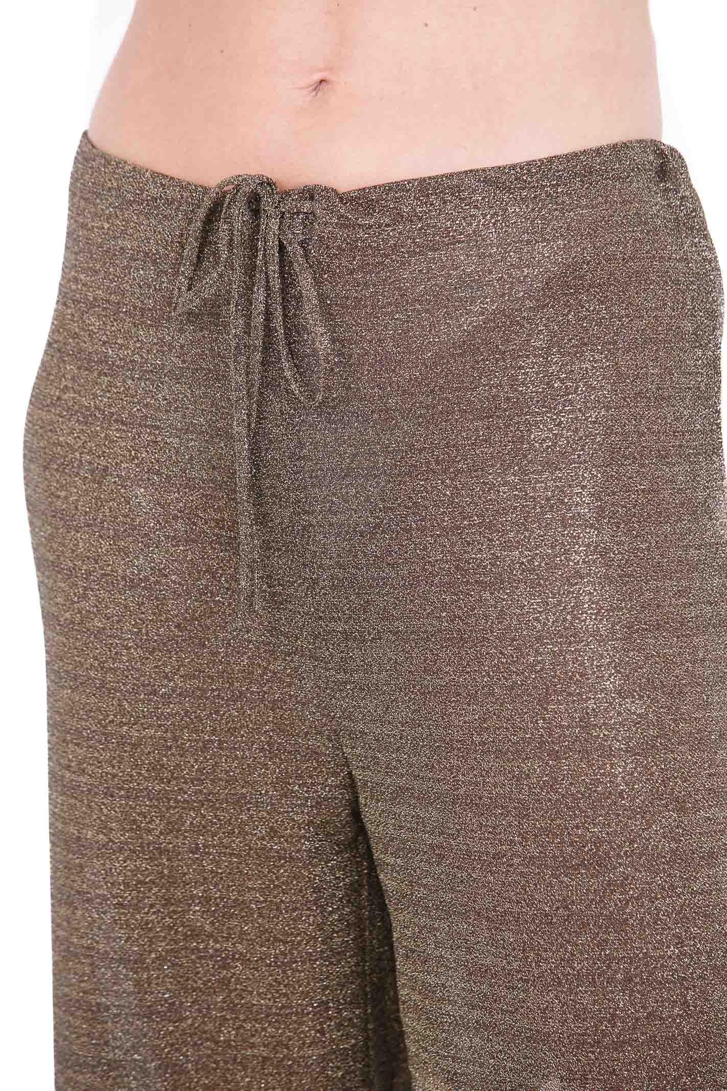 MANILA GRACE  Pantaloni Cacao P719PX MA143 