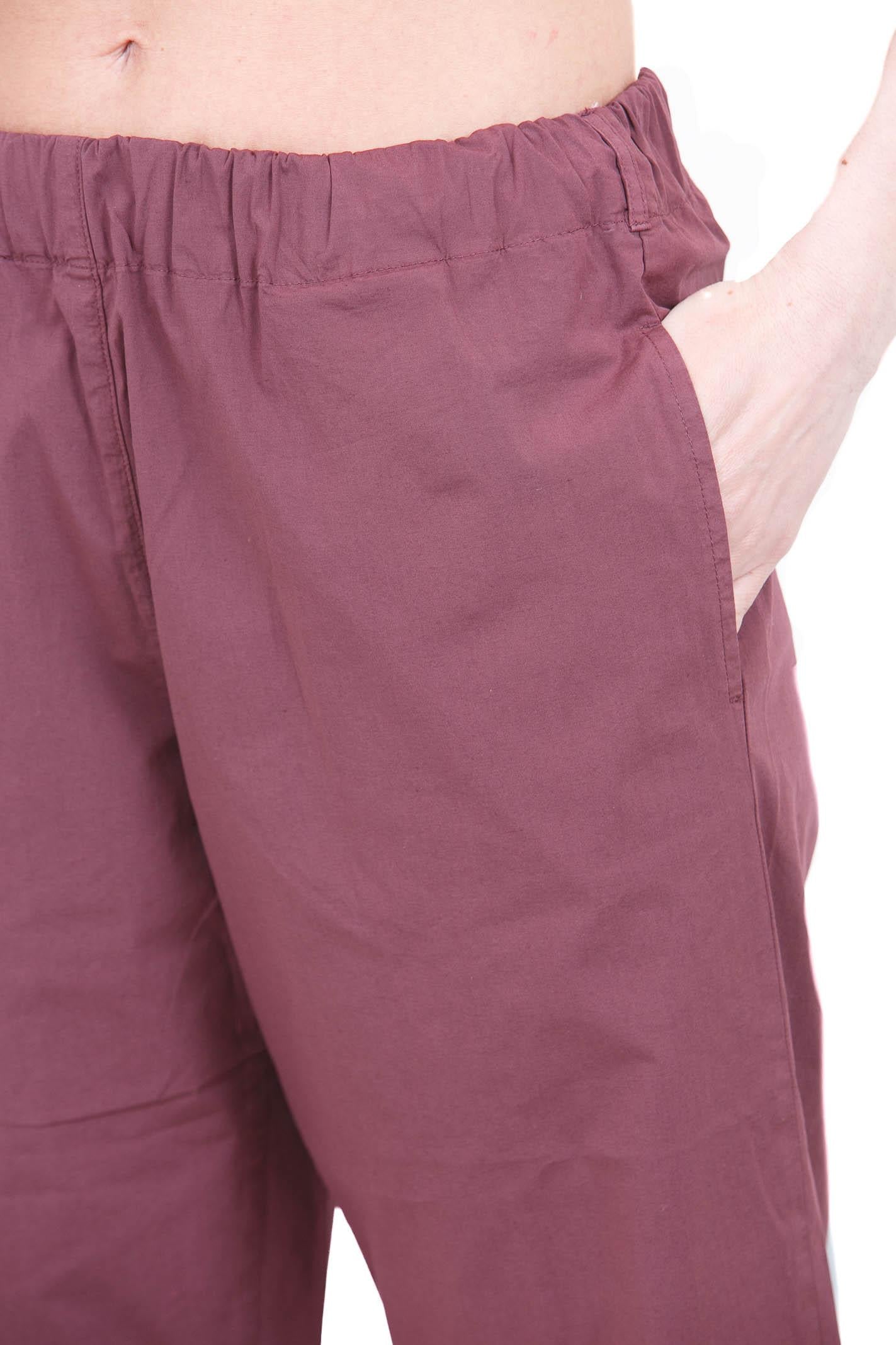 MADAME VENICE  Pantaloni Bordeaux PETUNIA BORDEAUX 
