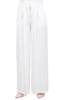 MANILA GRACE  Pantaloni Off white P045VU MA043 
