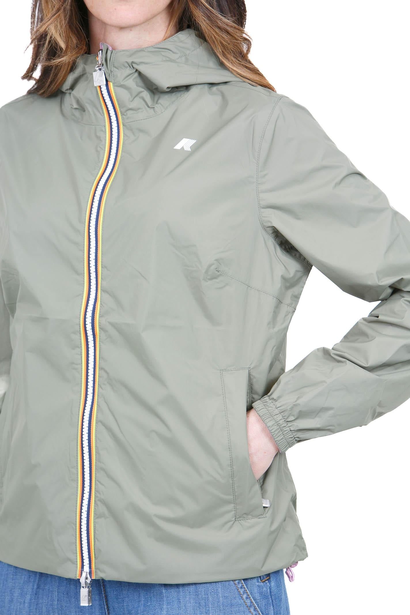 K-WAY  Giubbotti Green lichen/violet glicine LIL2.0PLUS-K21348W C8J 