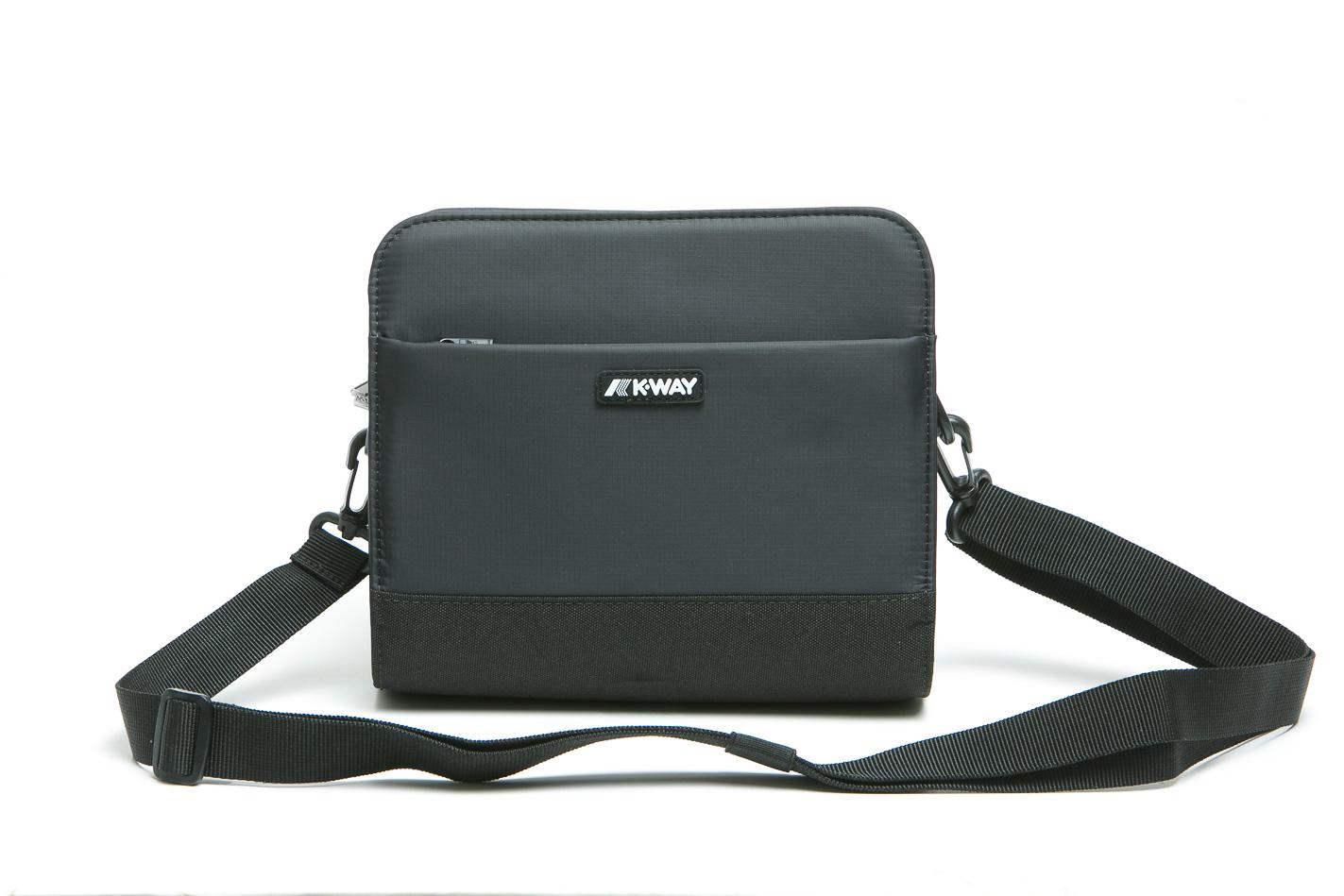 K-WAY Marybell borsa a marsupio con tracolla staccabile Borse Black Pure MARYBELL-K8124ZW USY 