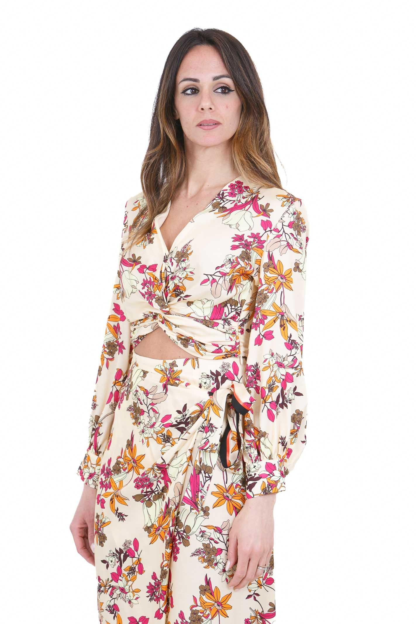 SIMONA CORSELLINI  Bluse Vaniglia CPBL01201 V0161 