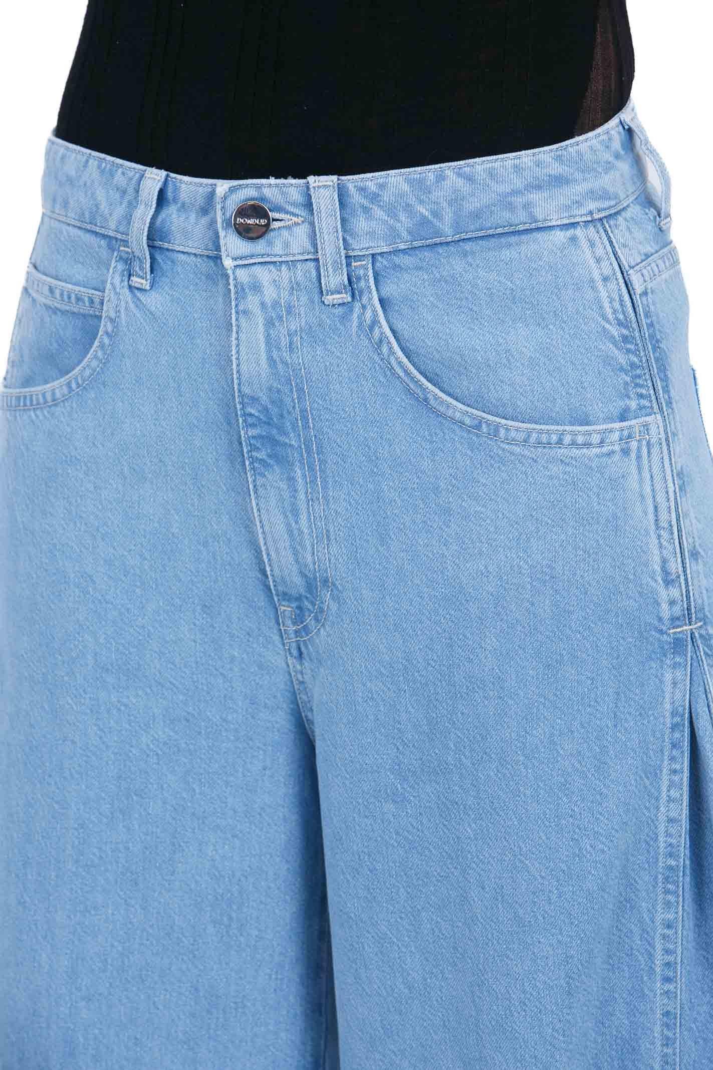 DONDUP  Jeans Denim chiaro DP852DFE332DMB9-CRYSTY 800 