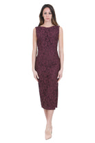 PINKO  Abiti Bordeaux vino DRUPA-106588-A330 R57 