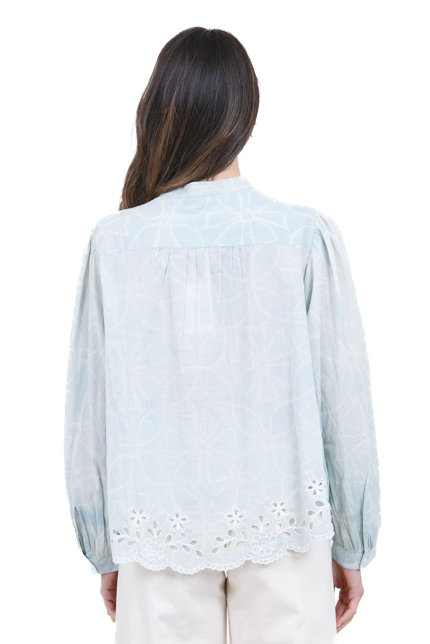 FEEKA  Camicie Shibori aqua ELINA-6CHE0099 IT186 