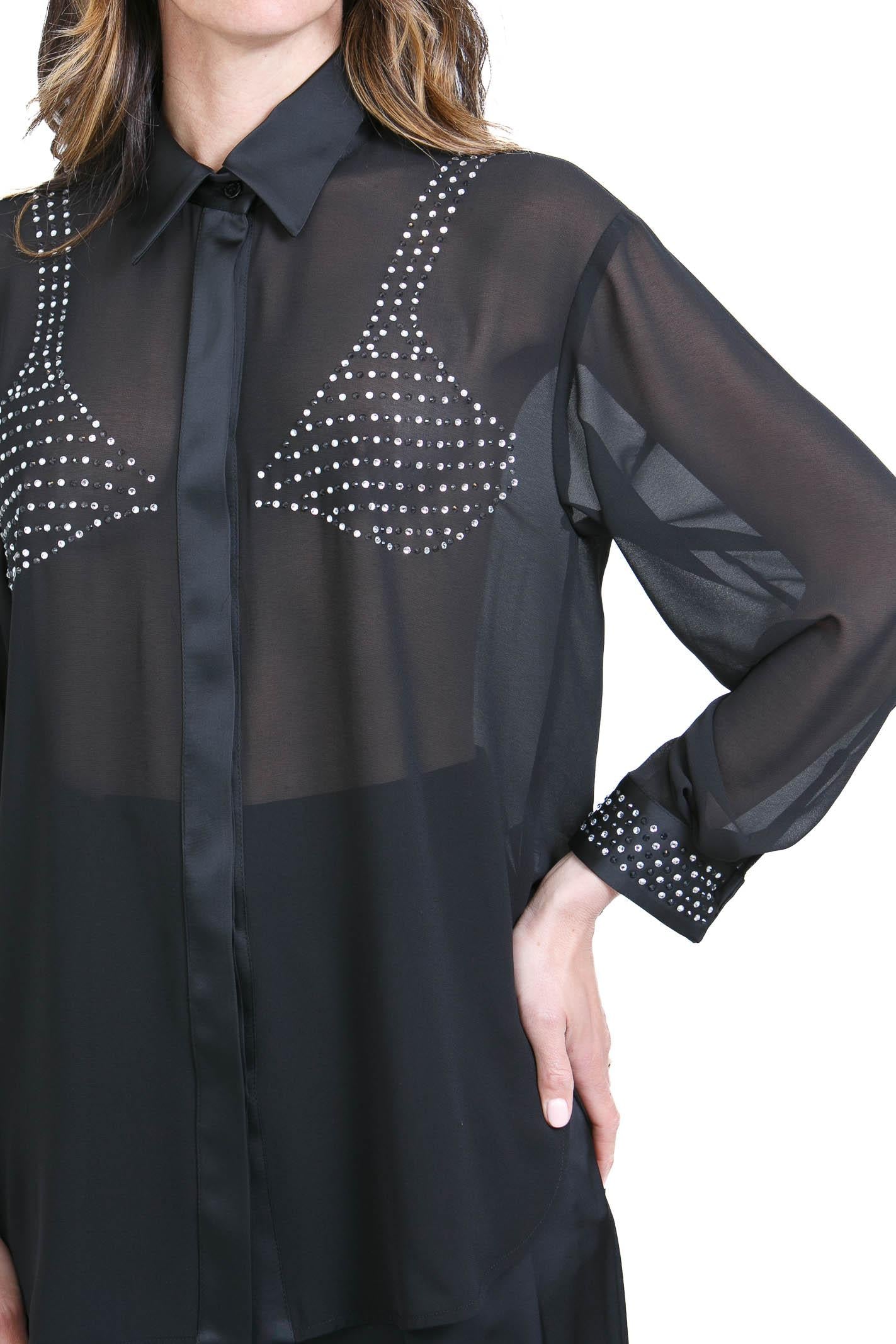 SIMONA CORSELLINI  Camicie Nero CECA10201 V0003 