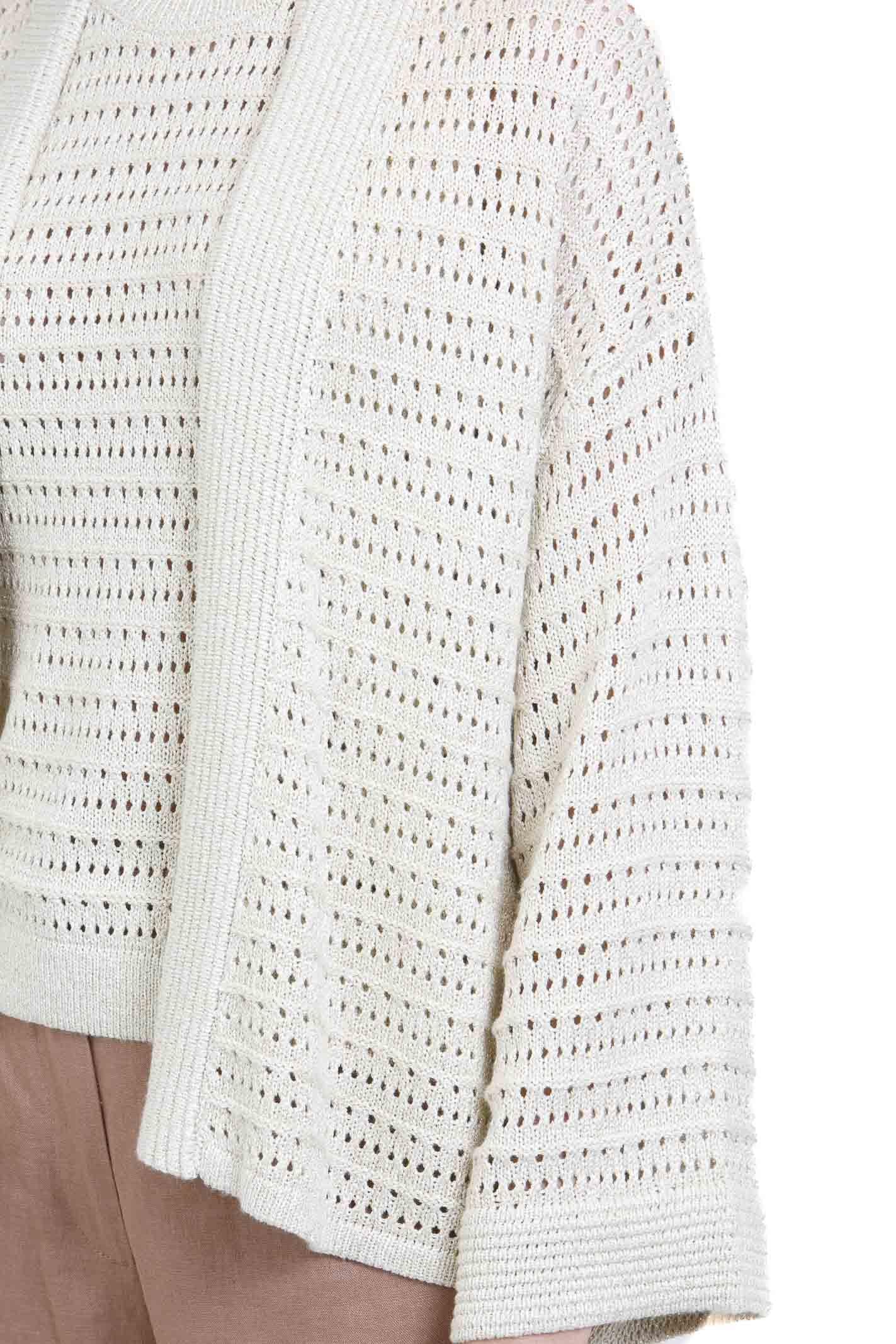 NOT SHY Cardigan lurex Maglie Ecru/lurex NENA-NF2U006VIC005 E/L 