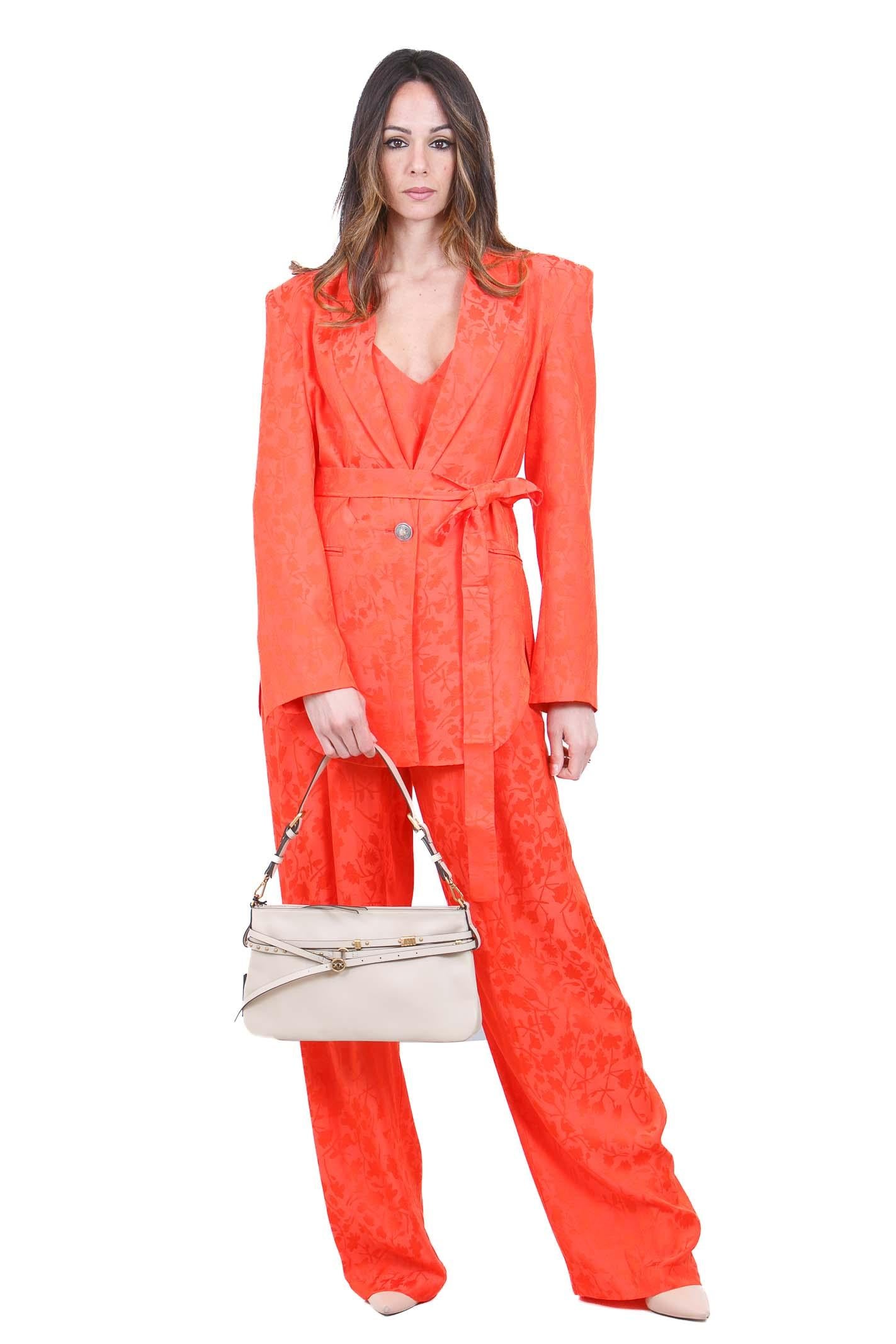 PINKO  Pantaloni Arancione/granatina BEDONIA-106802-A3AN A99 
