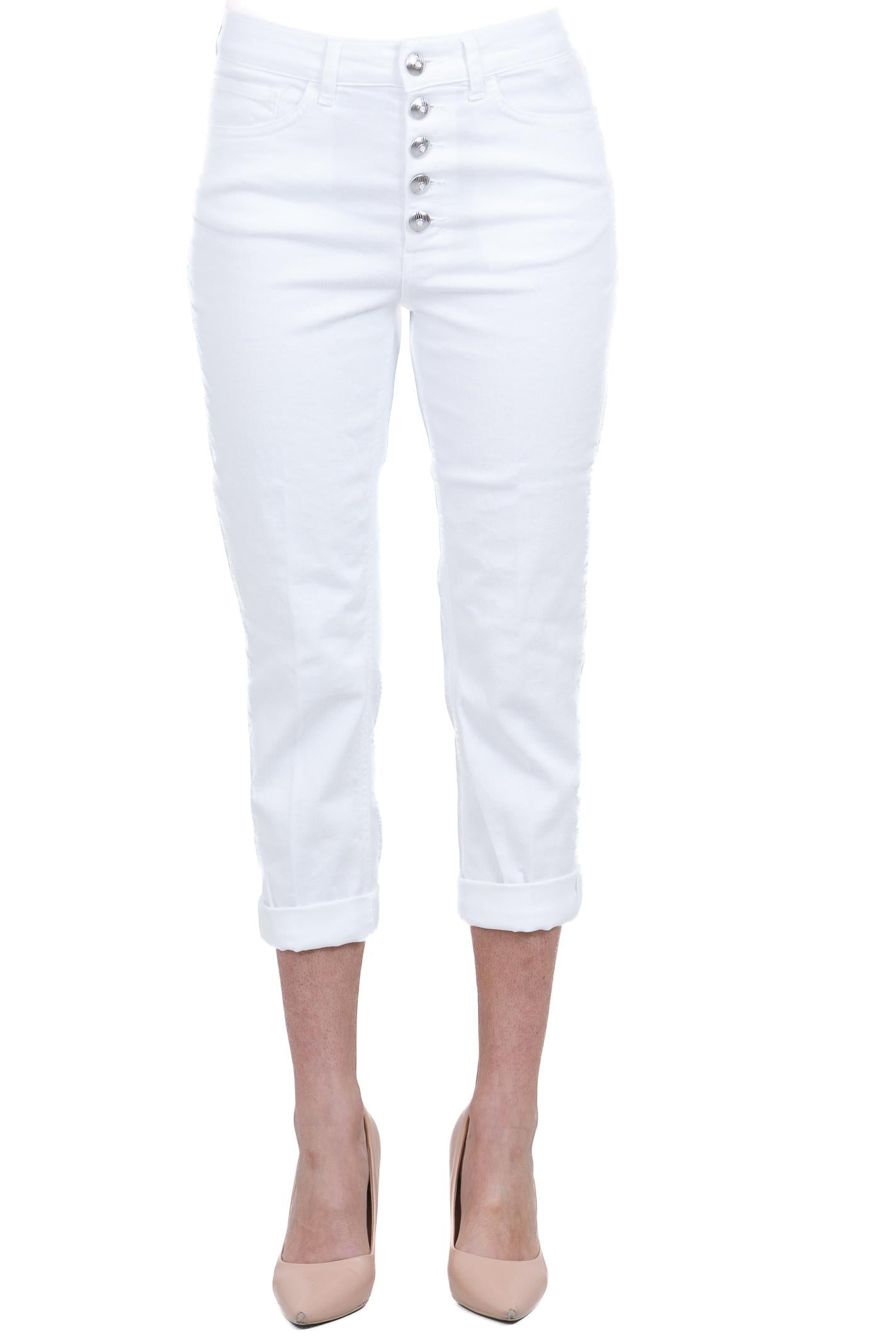 DONDUP  Jeans Bianco DP268BBS0030DPTD-LOOSEKOONSG 000 