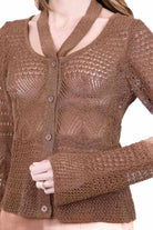 MANILA GRACE  Maglie Cacao M541PT MA143 