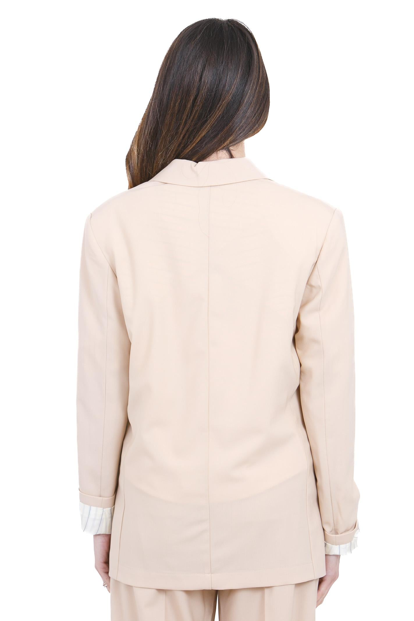 ALYSI Blazer monopetto con risvolto Blazer Pelle 116826-P6016 PELLE 