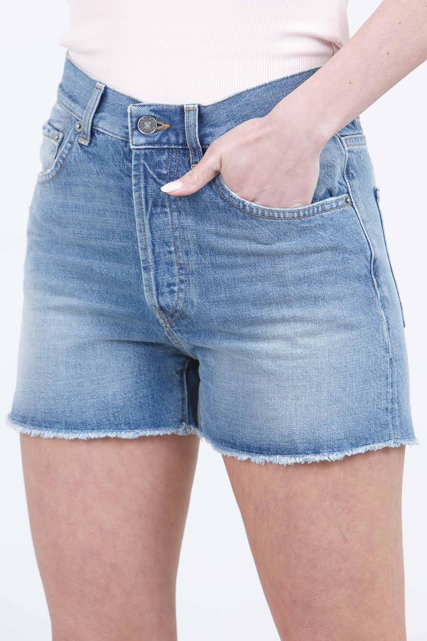 DONDUP Stella shorts in denim Shorts Blu DP686DF0283DLZ1-STELLA 800 