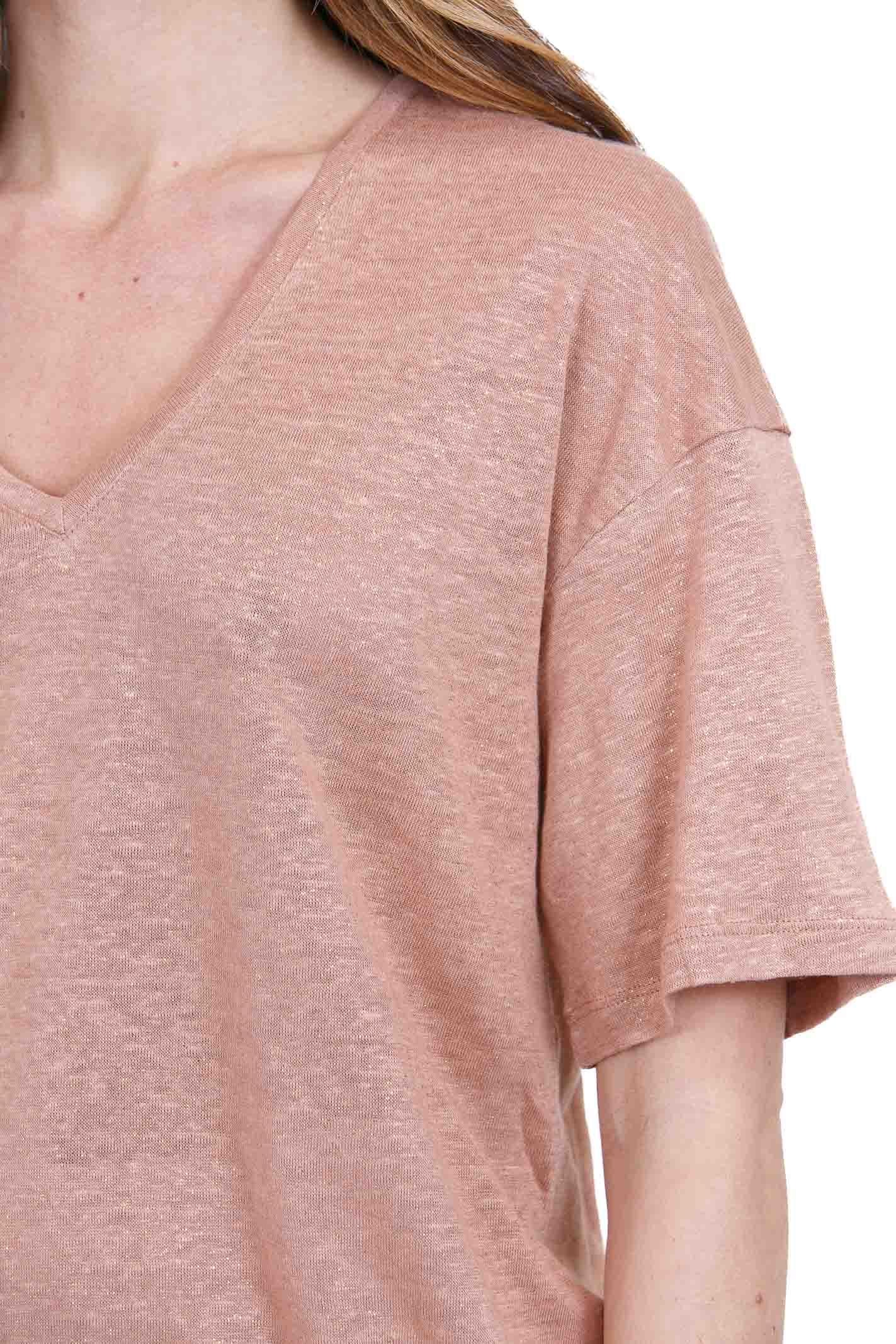 DES PETIT HAUTS  T- Shirt Mocha HANABELLE2-1E260227 07172 