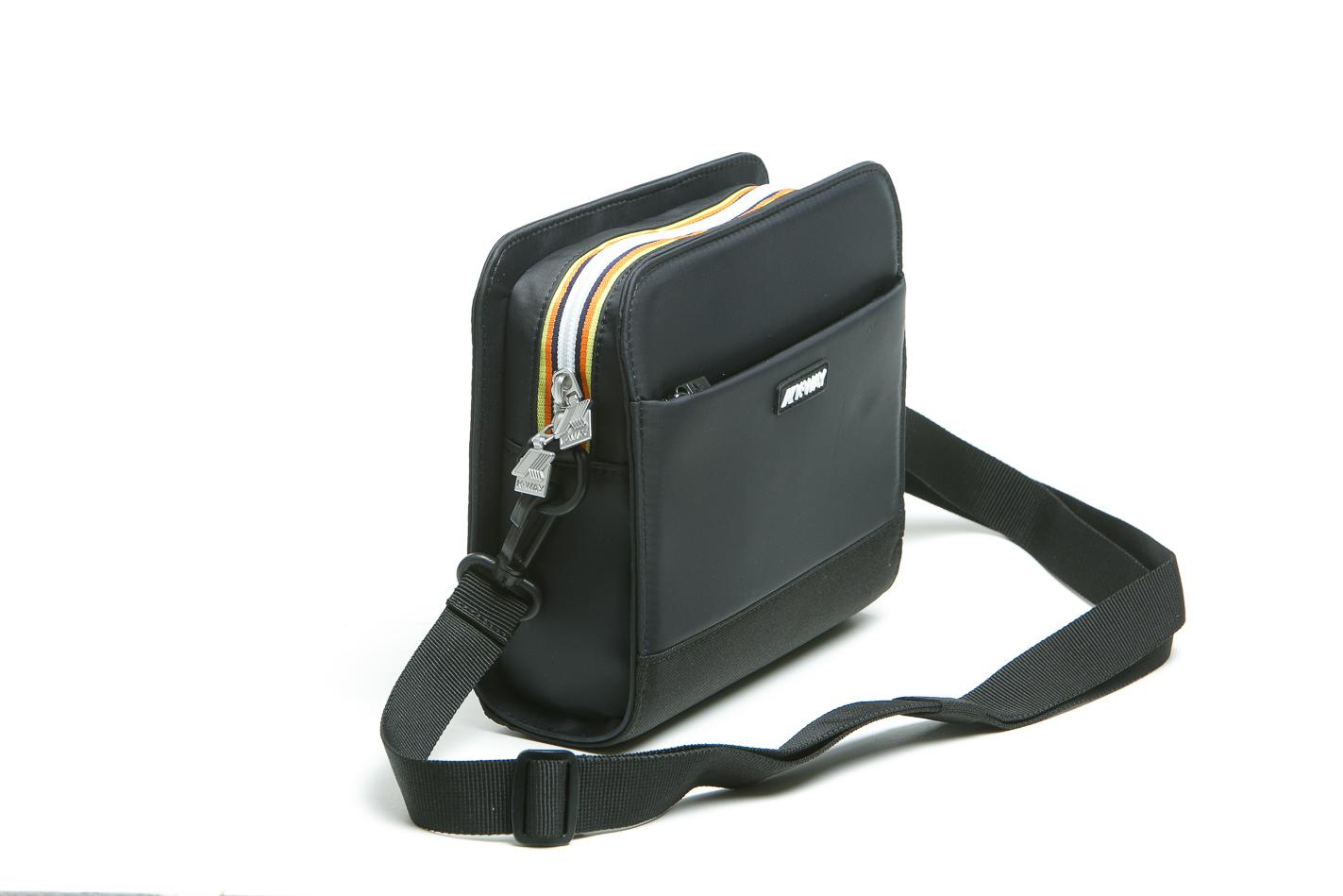 K-WAY Marybell borsa a marsupio con tracolla staccabile Borse Black Pure MARYBELL-K8124ZW USY 