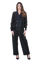 MEIMEIJ  Pantaloni Nero M6PH05 100 