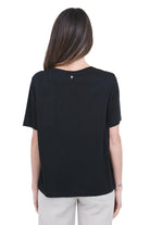 DONDUP  T- Shirt Nero DS069JF0349DXXX 999 