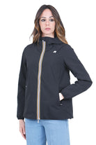 K-WAY Marguerite stretch poly jersey Giubbotti Black Pure MARGUERITE-K8138PW USY 