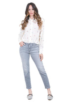 DONDUP Jeans Rose cinque tasche cropped slim fit, vita regolare Jeans Topo DP618DSK318DJ35-ROSESLIM 900 