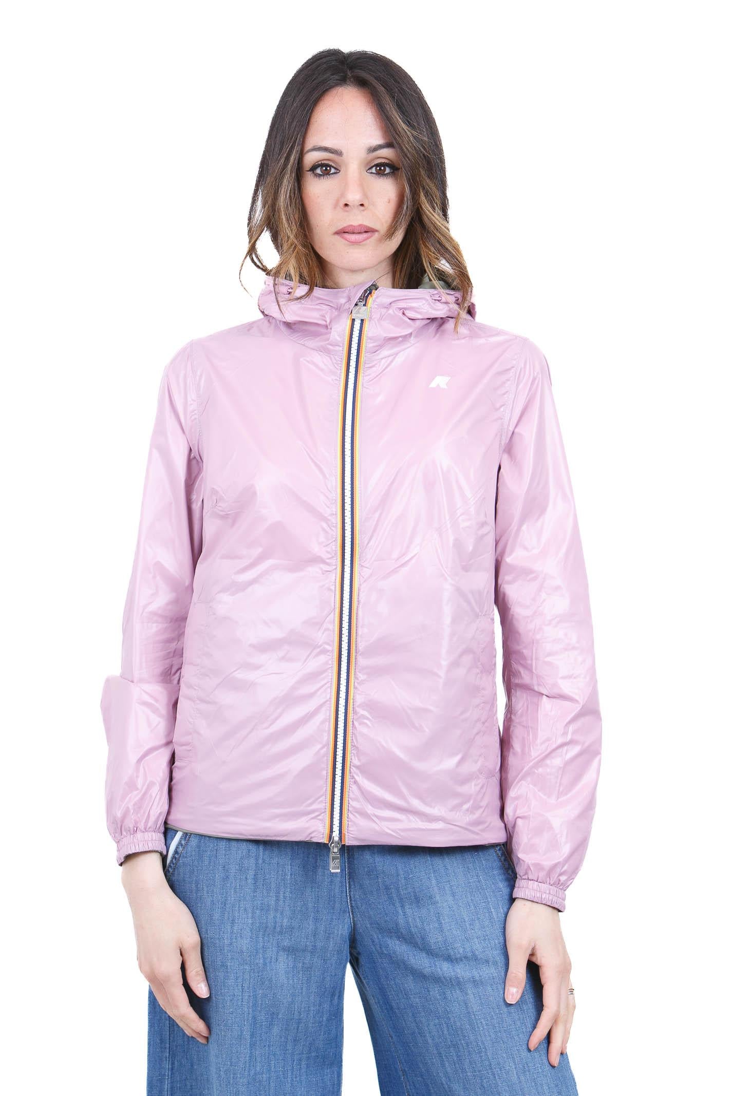 K-WAY  Giubbotti Green lichen/violet glicine LIL2.0PLUS-K21348W C8J 