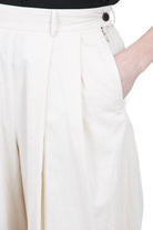 POMANDERE Pantalone palazzo con pinces Pantaloni Calce 261-7204-21618 140 