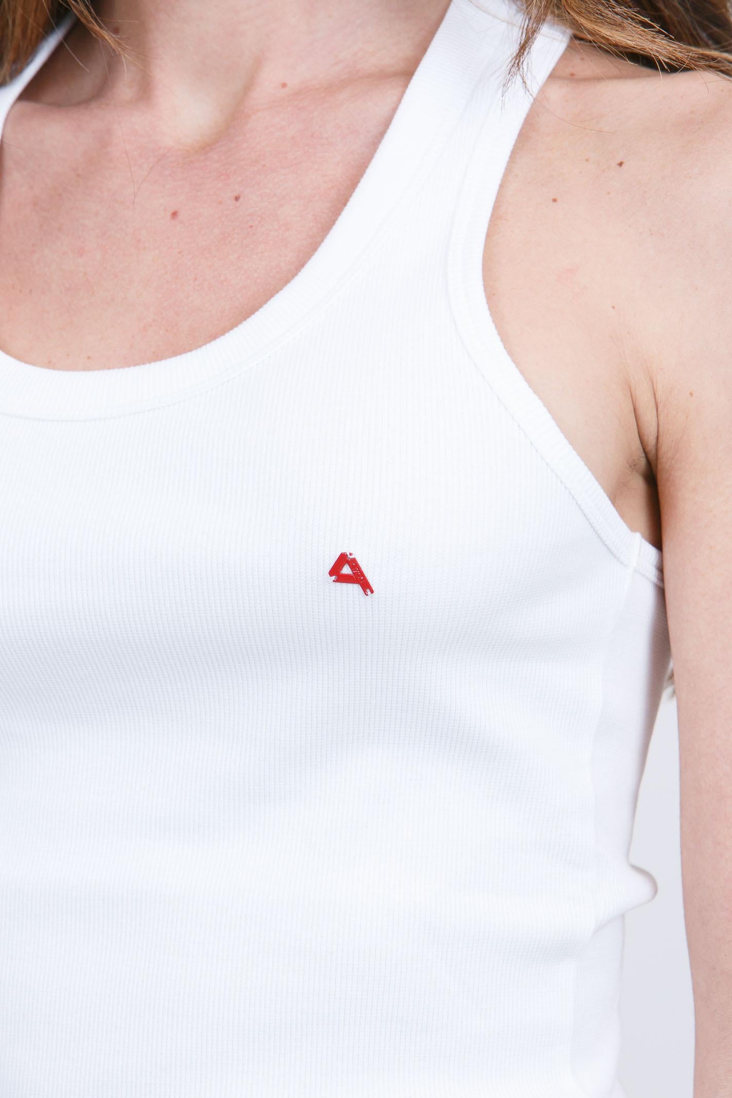 CYCLE  Top White AMERICA-CC332MS01 01 