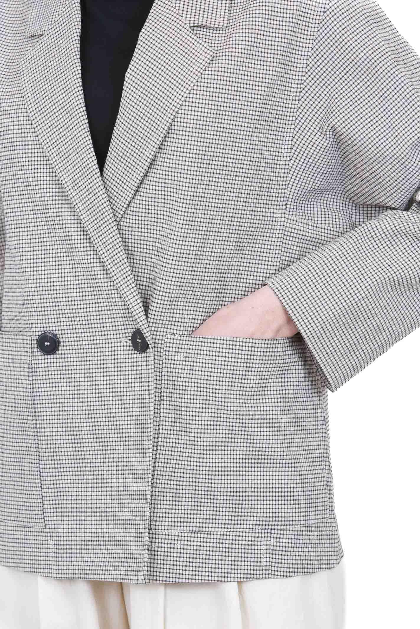 POMANDERE Blazer doppiopetto maniche ampie Blazer Calce 261-5276-21626 140 
