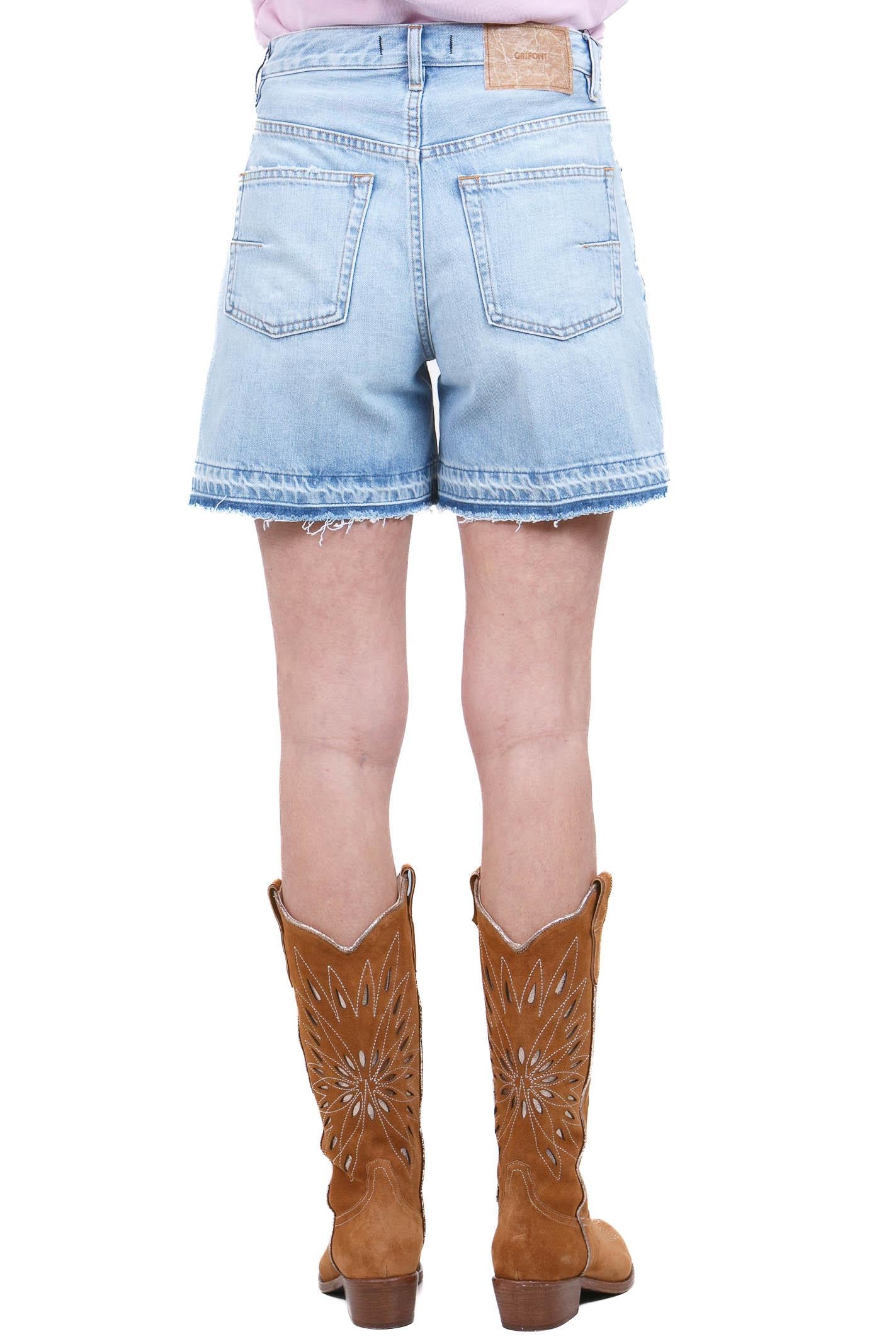 GRIFONI  Shorts Light blue G1AB0077-ISLA LIGHT BLUE 