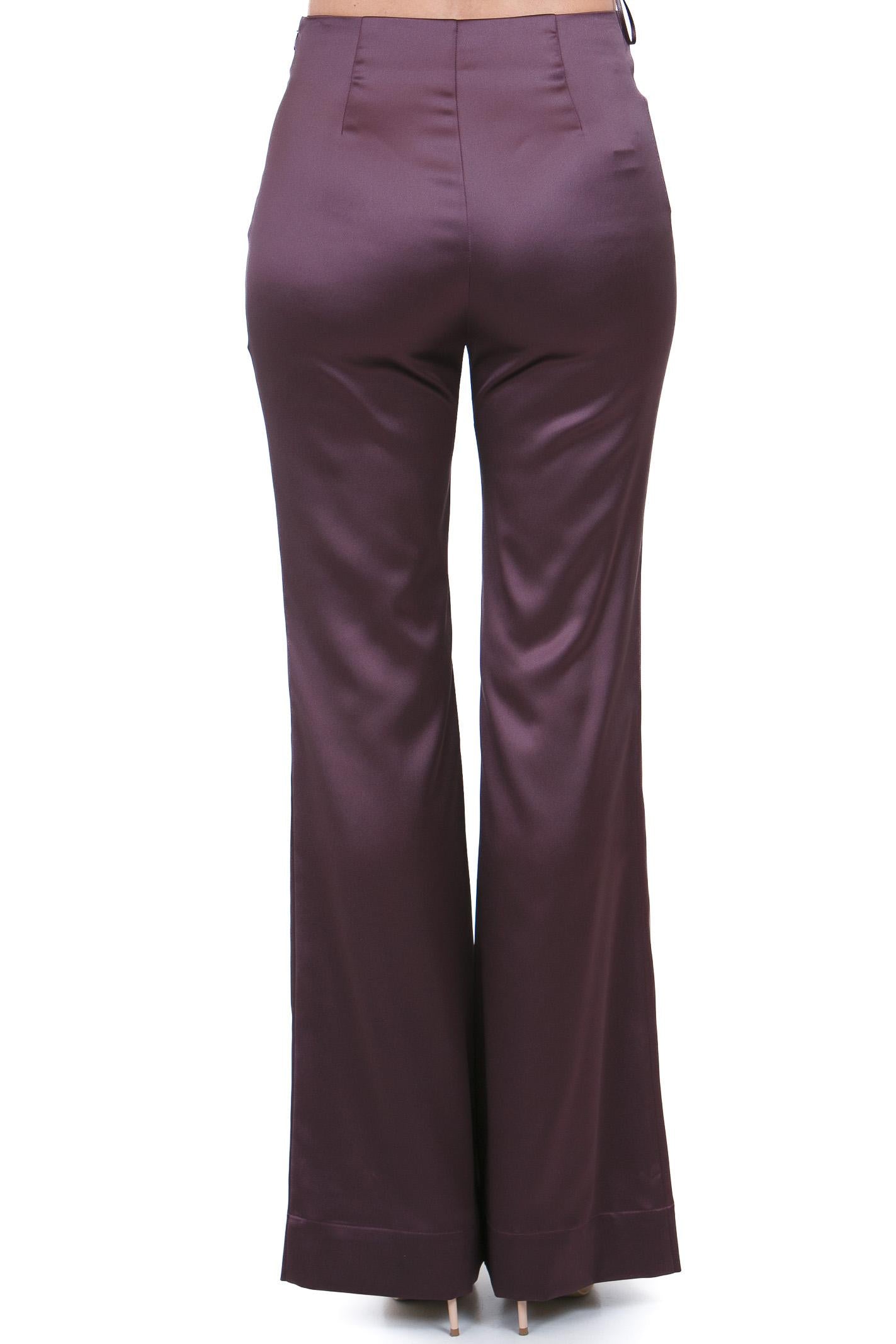 PINKO  Pantaloni Bordeaux vino PINOLO-106434-A361 R57 