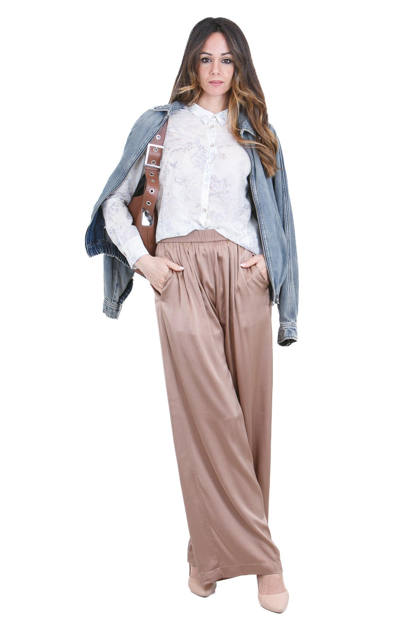 FORTE FORTE camicia regular in voile "nontiscordardime" Camicie Glicine 14627MYSHIRT 5009 