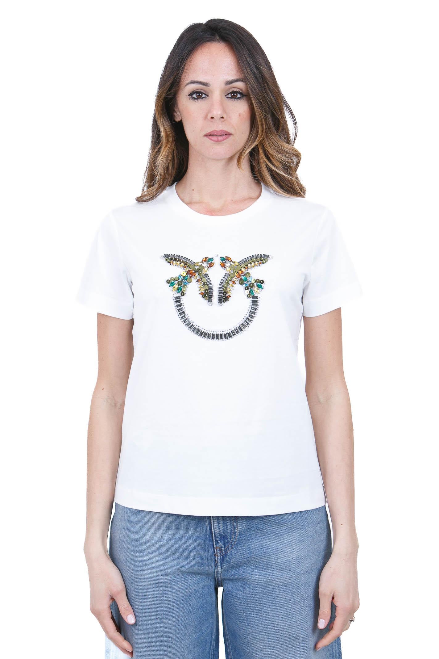 PINKO  T- Shirt Biancaneve QUENTIN-100535-A33F Z05 