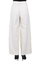 POMANDERE Pantalone palazzo con pinces Pantaloni Calce 261-7204-21618 140 