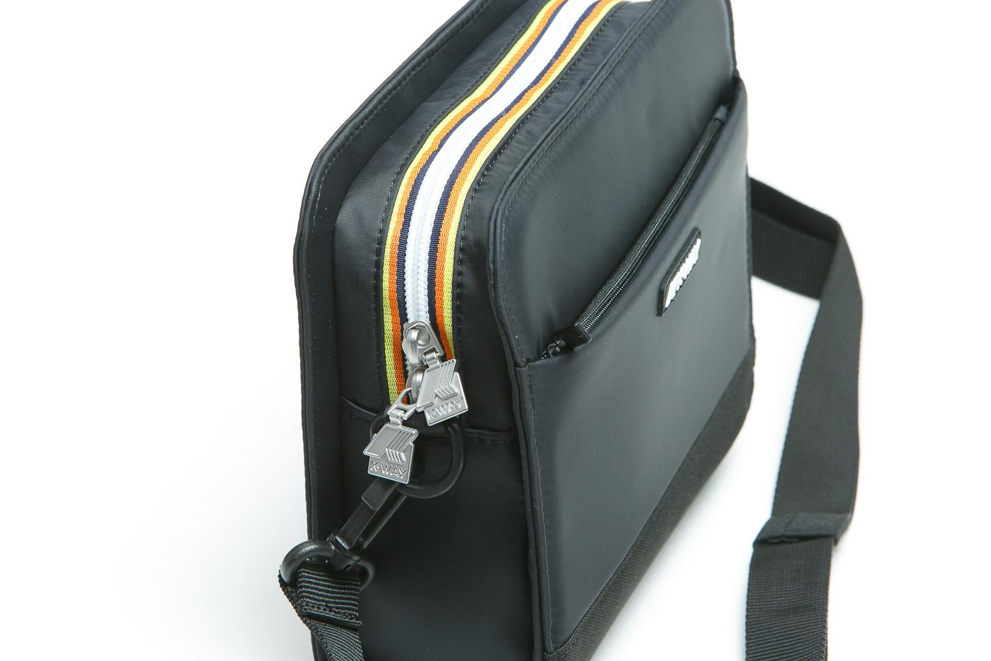 K-WAY Marybell borsa a marsupio con tracolla staccabile Borse Black Pure MARYBELL-K8124ZW USY 