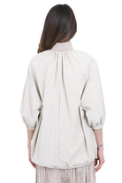 ALYSI Bomber maniche corte Bomber Avena 116913-P6041 AVENA 