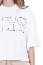 ALYSI T-shirt logo Alysi T- Shirt Latte 116408-P6055 LT 