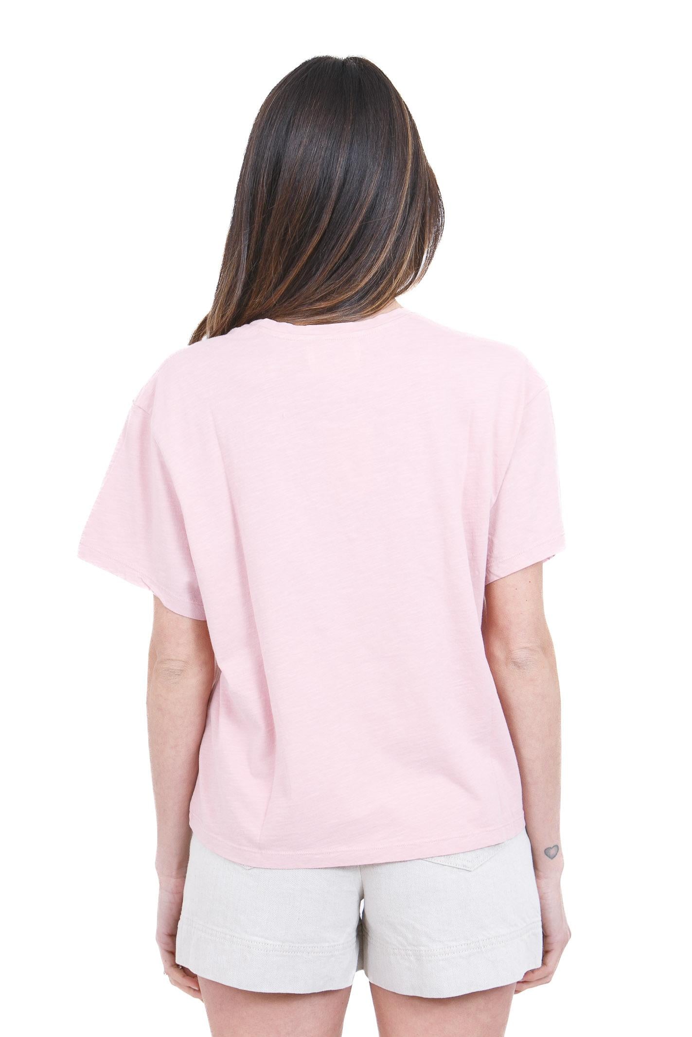 DES PETIT HAUTS  T- Shirt Rose ZAE-1E260234 11000 