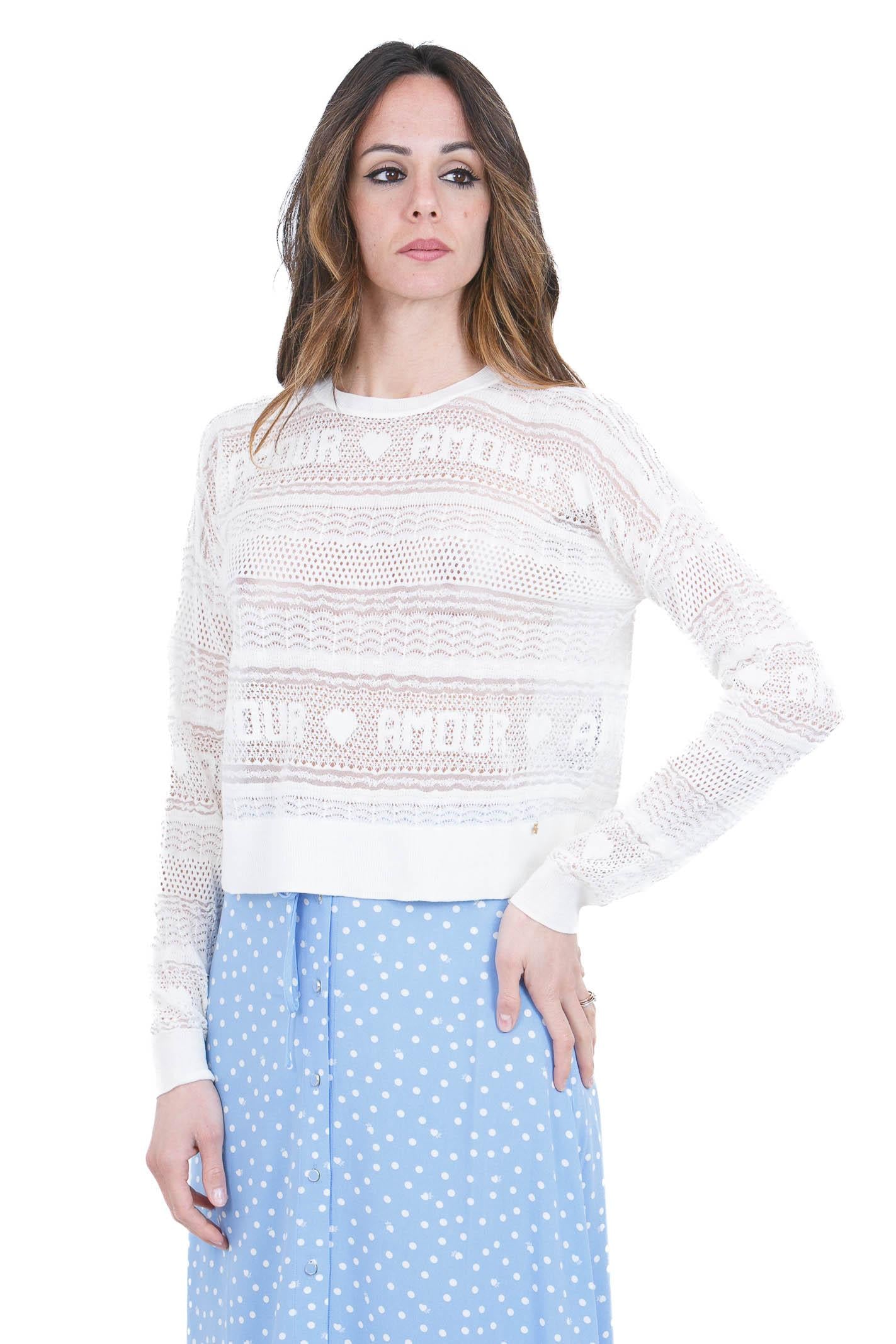 DES PETIT HAUTS  Maglie Creme BLISOU-1E260058 02066 