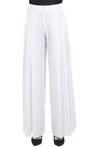 SEMICOUTURE Pantalone Adelina rigato<BR/> Pantaloni B.colana/nero ADELINA-Y6SI65 RG107 