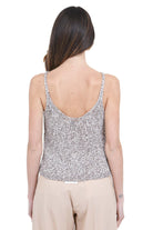 ALYSI Canotta in tricot Top Mosto 216423-P6002 MOSTO 