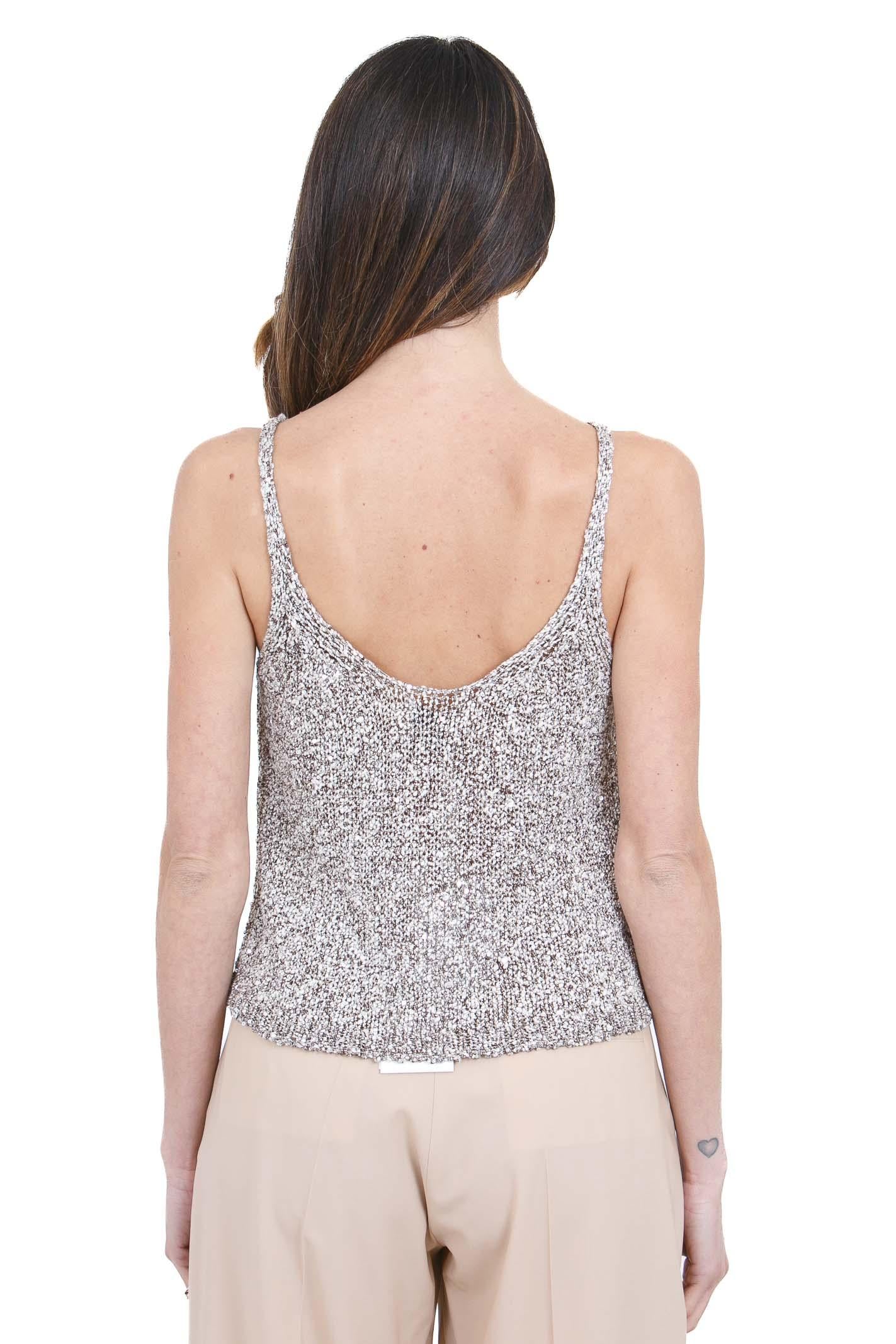 ALYSI Canotta in tricot Top Mosto 216423-P6002 MOSTO 