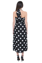 MAR DE MARGARITAS  Abiti Pois grande nero PAULA-01536-PTTS0053 NE140 