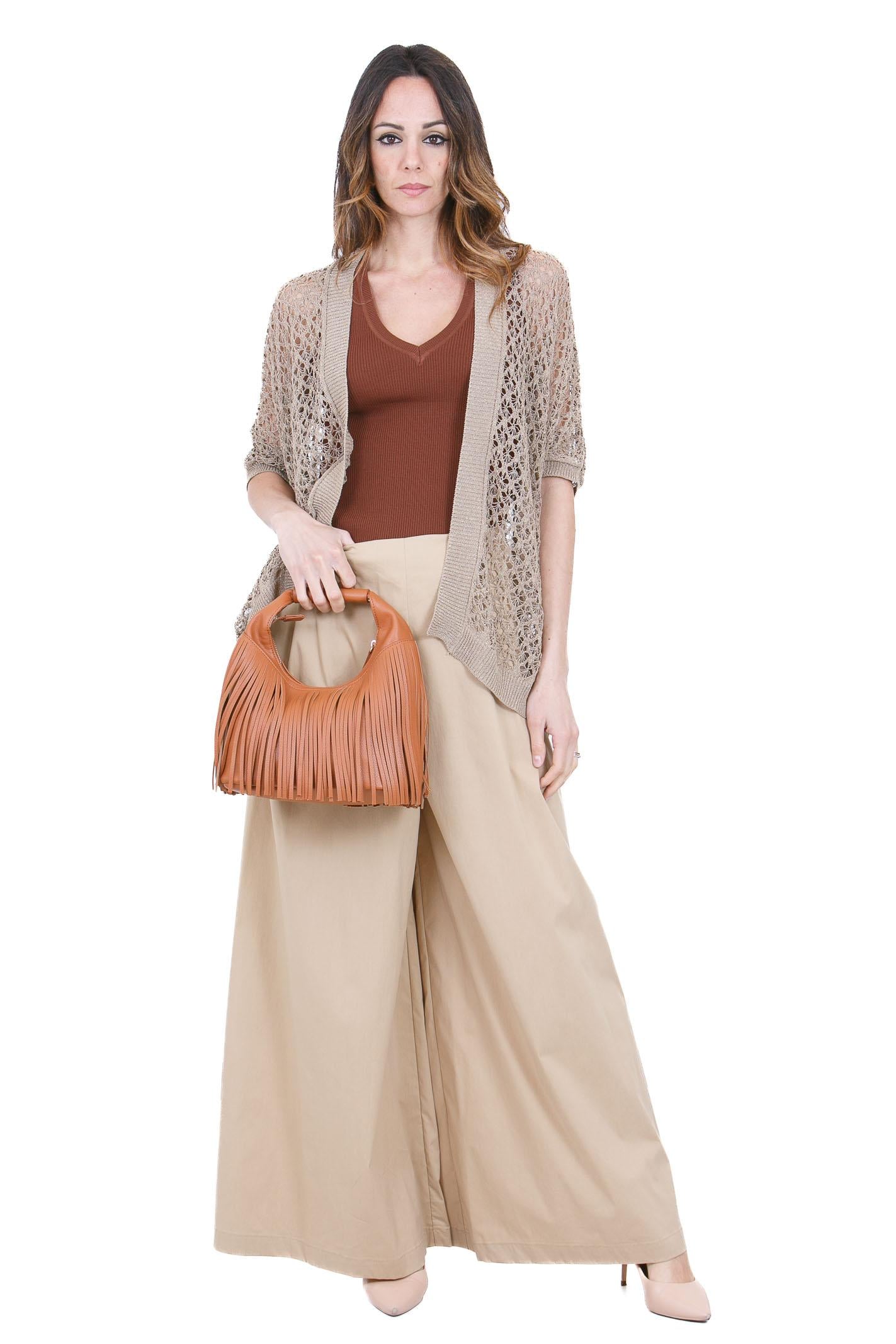MANILA GRACE  Pantaloni Corda P130CU MD607 