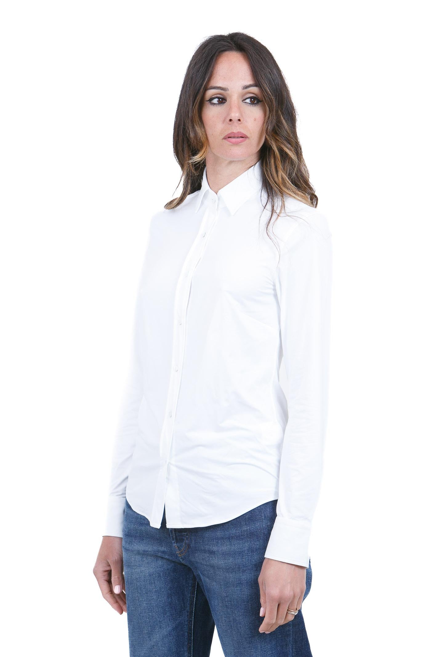 XACUS  Camicie Bianco SARA-KT1101/15460 001 