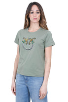 PINKO  T- Shirt Verde QUENTIN-100535-A33F U84 