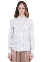 FORTE FORTE camicia regular in voile "nontiscordardime" Camicie Glicine 14627MYSHIRT 5009 