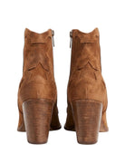 DUCCIO DEL DUCA Tronchetto in camoscio Scarpe Cuoio DD138 377 VELUR 