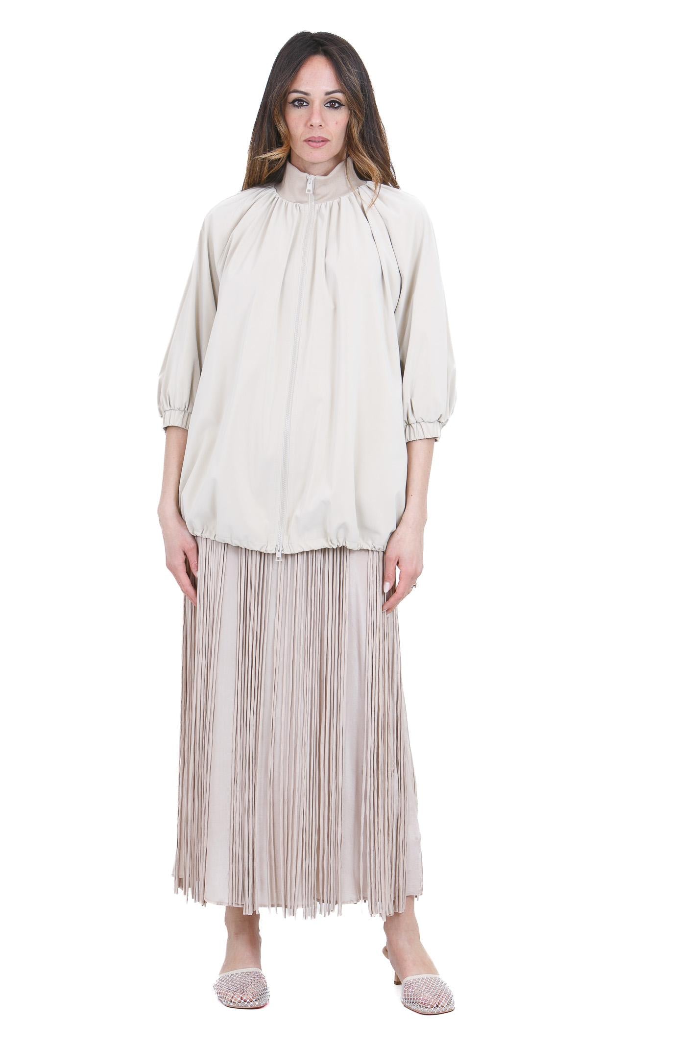 ALYSI Bomber maniche corte Bomber Avena 116913-P6041 AVENA 