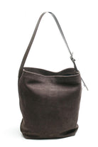 PINKO Borsa a tracolla grande Bucket Big in suede Borse Marronecaffe/mix 106834-A0F6-BUCKETBIG M11A 