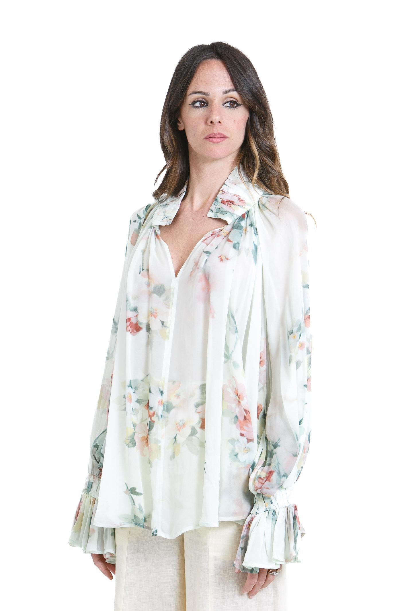 SEMICOUTURE  Bluse Olivone CYMONE-S6ST02 FLW63 