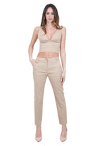 PINKO  Top Beige chantilly RUBYE-106567-A34I D41 
